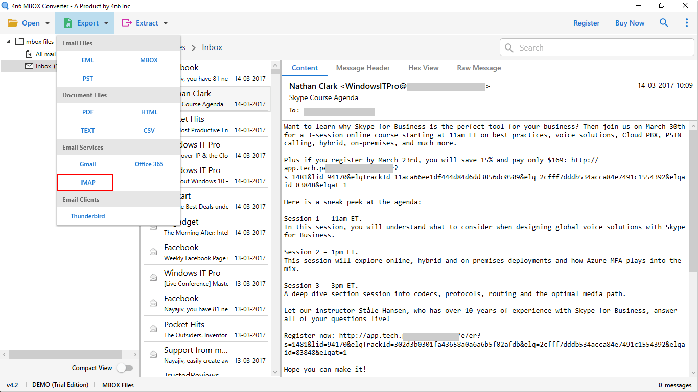 mbox-to-aws