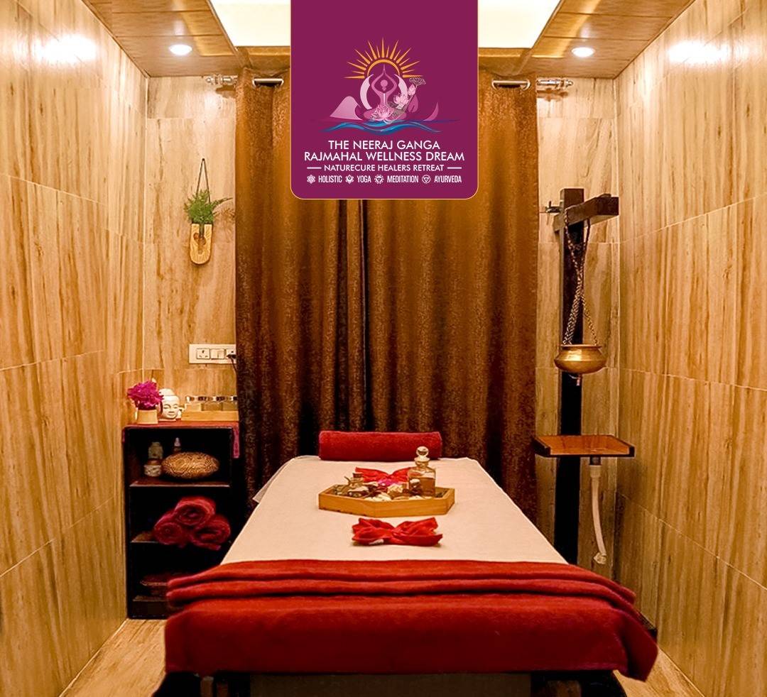 Luxury wellness resort in India