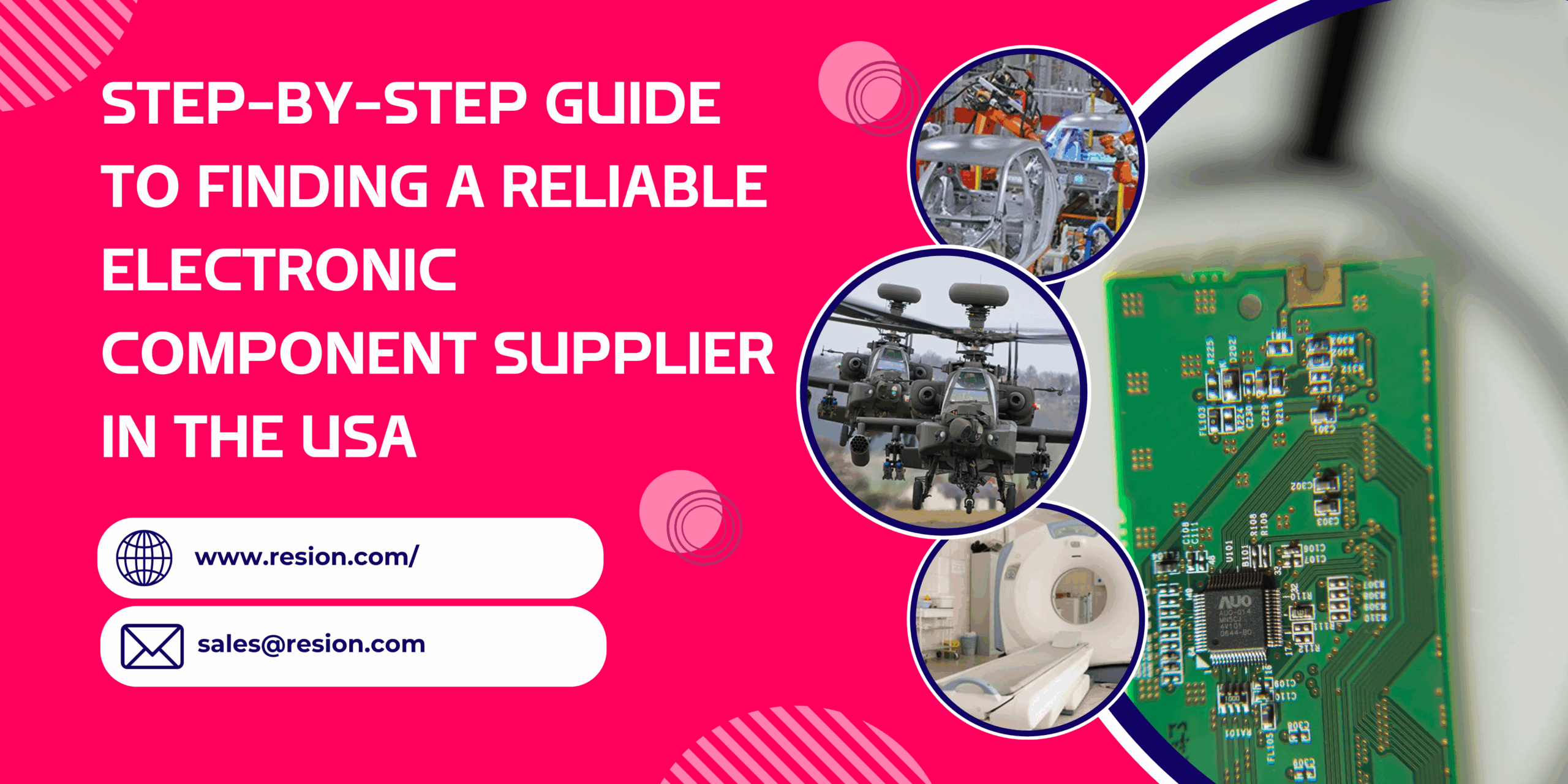 Step-by-Step Guide to Finding a Reliable Electronic Component Supplier in the USA