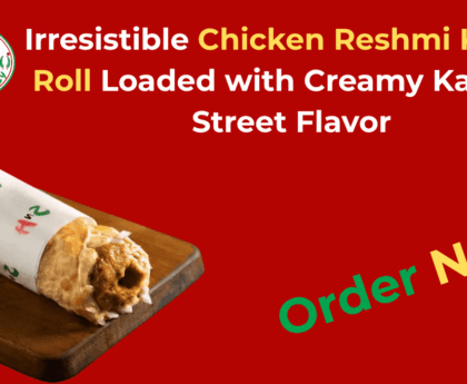 Chicken Reshmi Kabab Roll