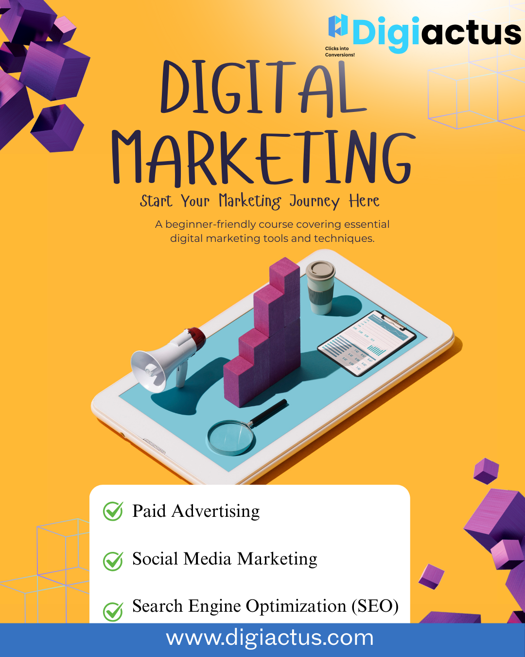 Professional digital marketing services with website design for Sydney and Brisbane businesses, showing analytics, strategy, and campaign visuals.