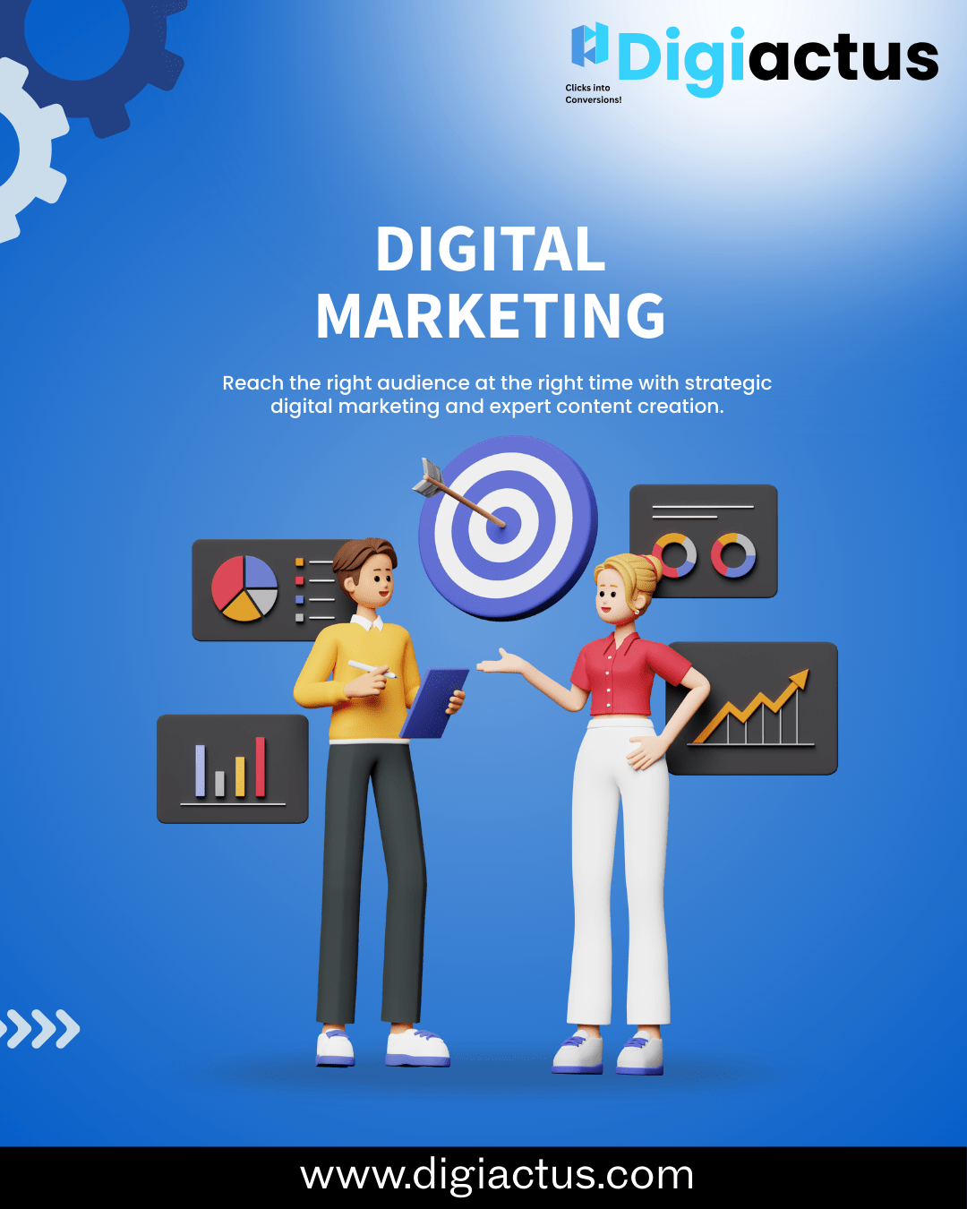 Digiactus SEO team supporting UK businesses with scalable search engine optimization strategies