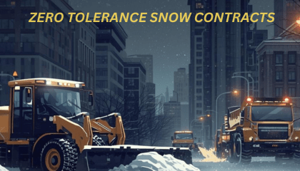 Zero Tolerance Snow Contracts in Edmonton, Canada