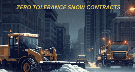 Zero Tolerance Snow Contracts in Edmonton, Canada
