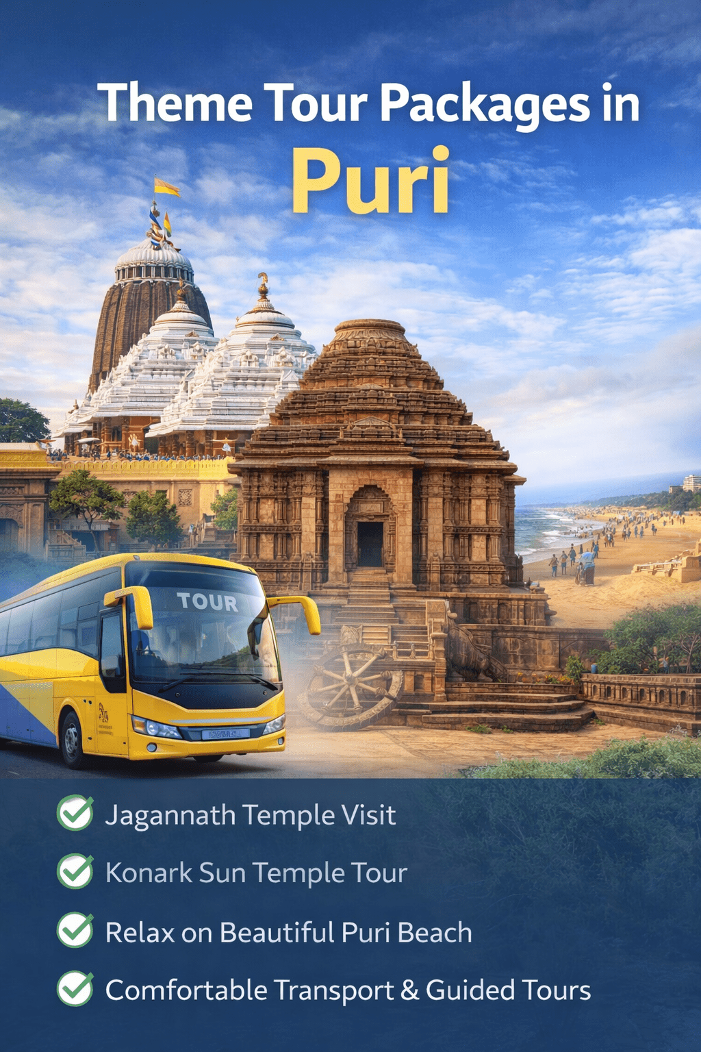 Theme Tour Packages in Puri