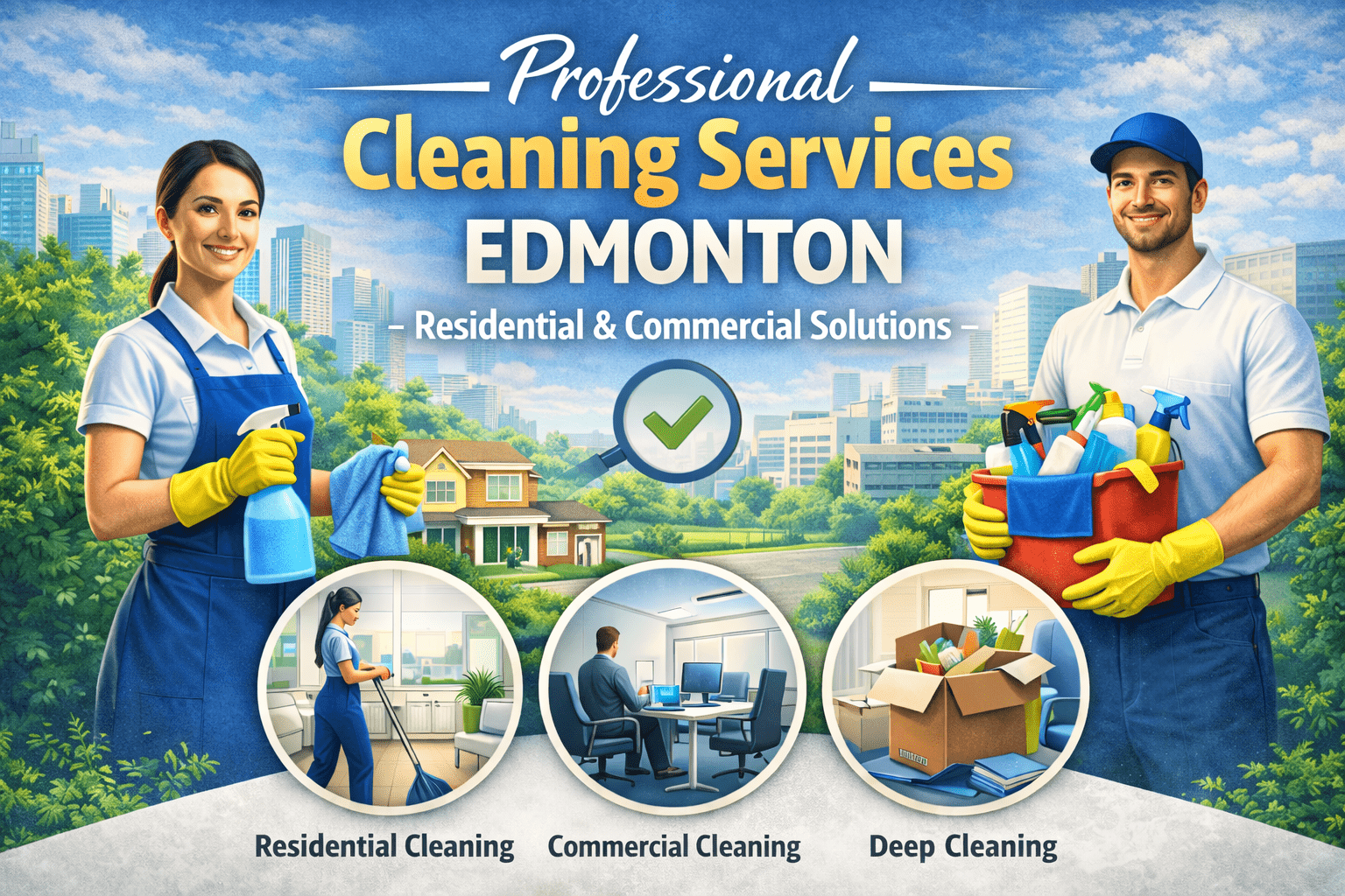 Professional Cleaning Services in Edmonton – Residential & Commercial Solutions