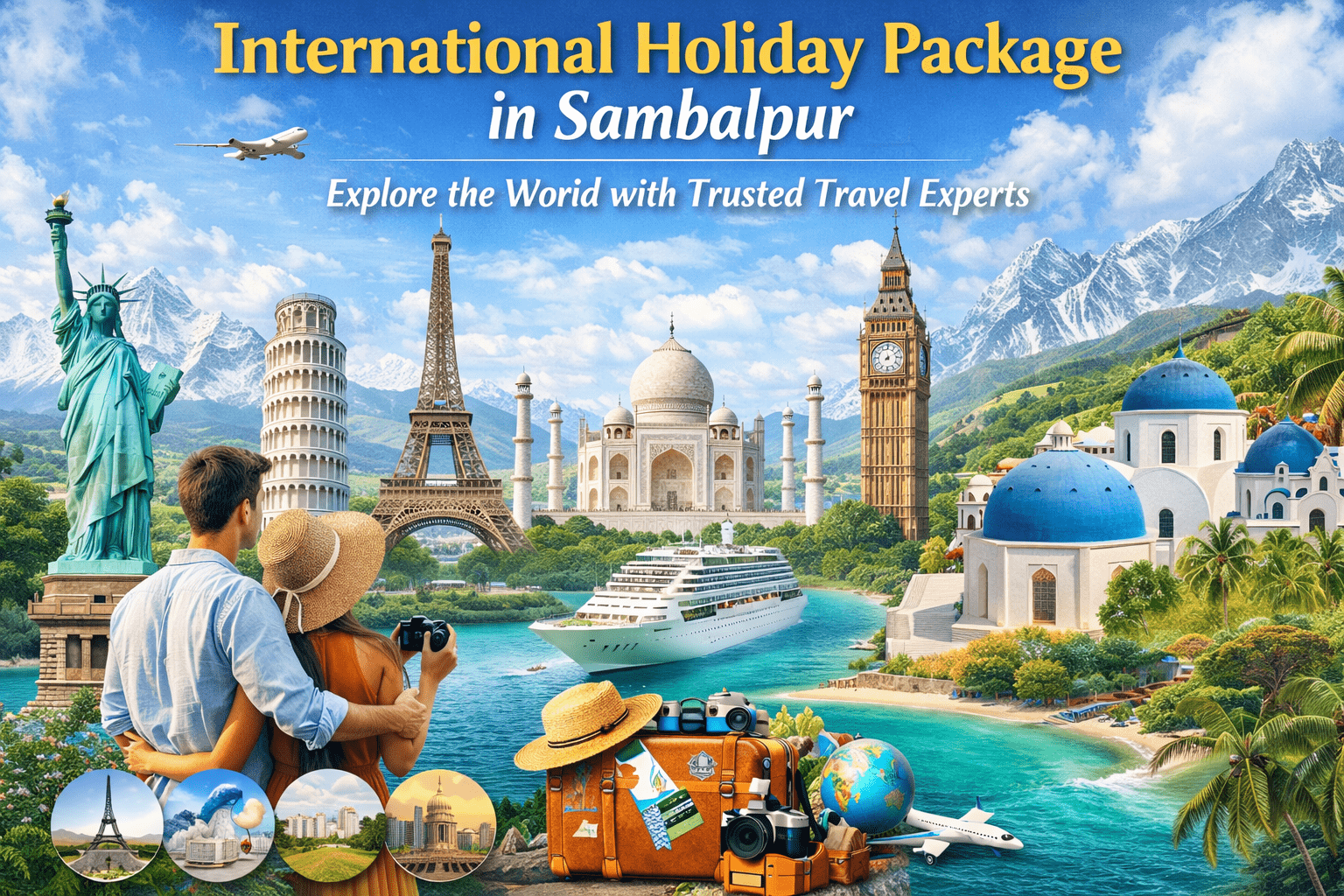 International Holiday Package in Sambalpur – Explore the World with Trusted Travel Experts
