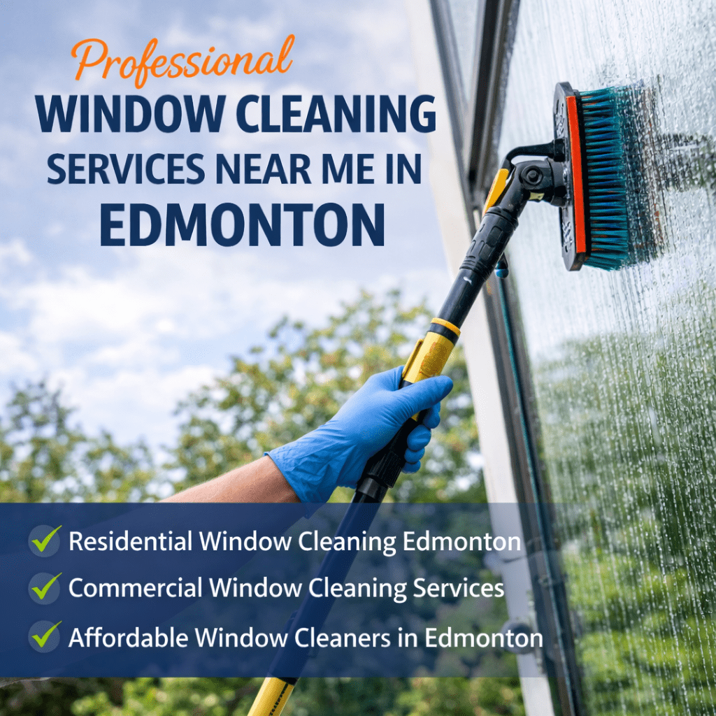 Professional Window Cleaning Services Near Me in Edmonton