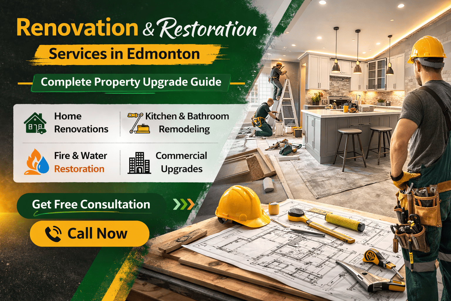 Renovation and Restoration Services in Edmonton – Complete Property Upgrade Guide