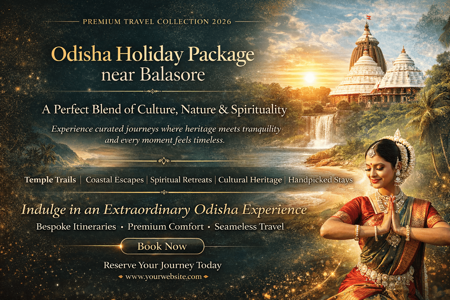 Odisha Holiday Package near Balasore – A Perfect Blend of Culture, Nature & Spirituality
