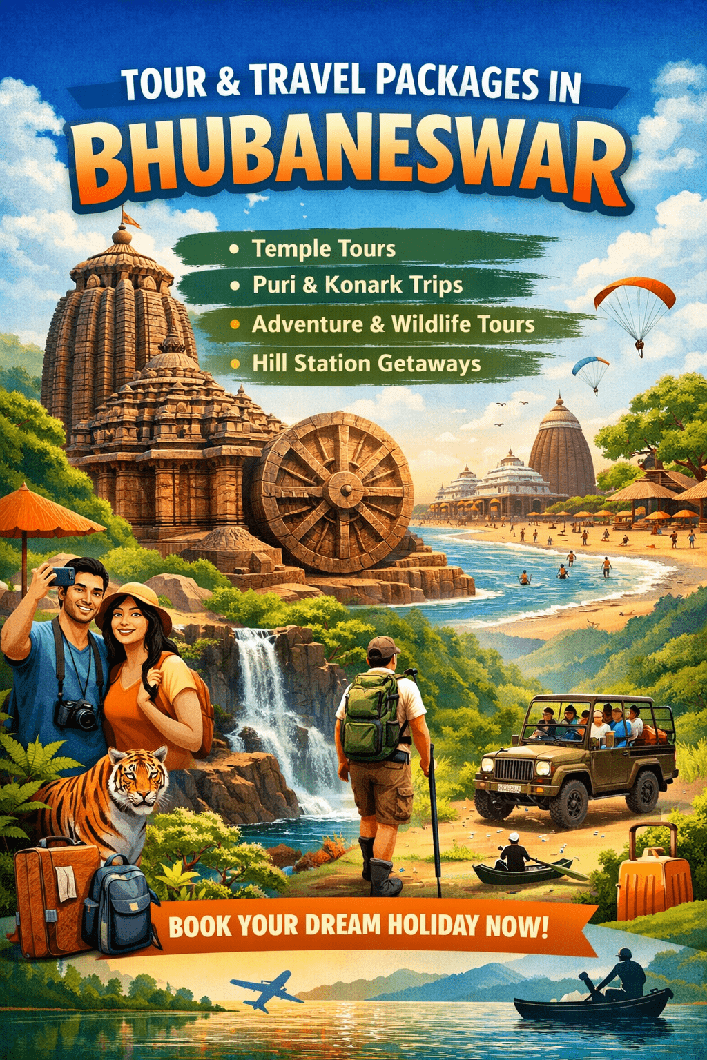 Tour & Travel Packages in Bhubaneswar Tour & Travel Packages in Bhubaneswar