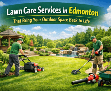 lawn care services in Edmonton