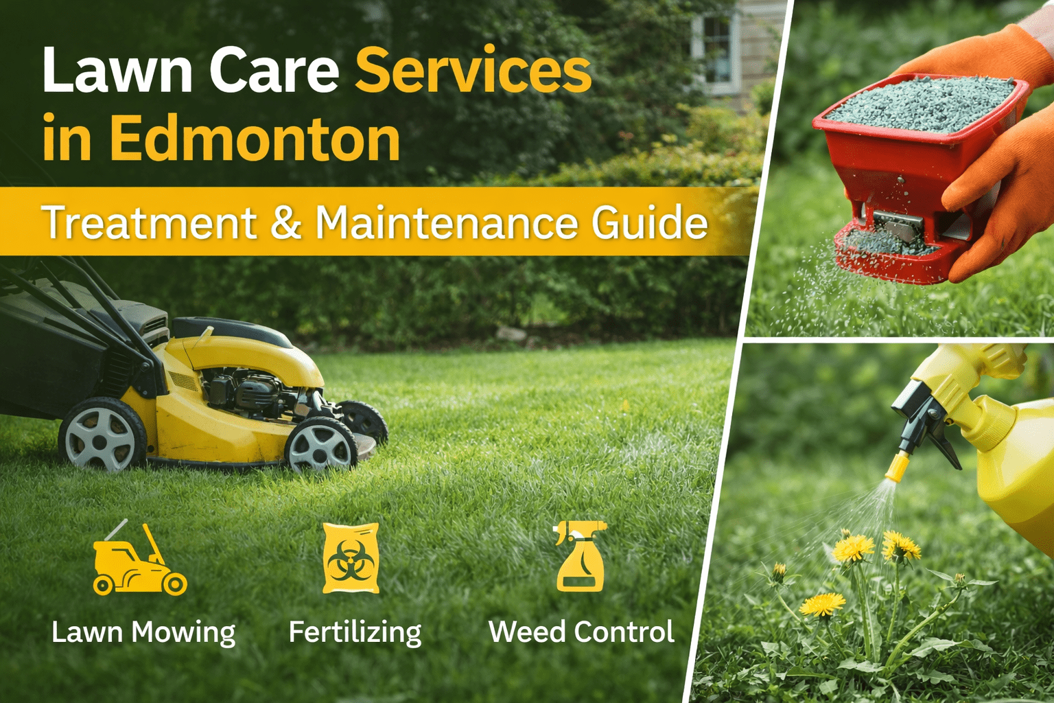 Lawn Care Services in Edmonton – Treatment & Maintenance Guide