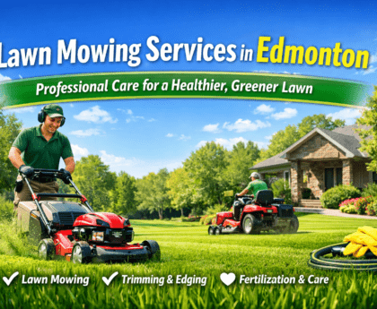 Lawn Mowing Services in Edmonton