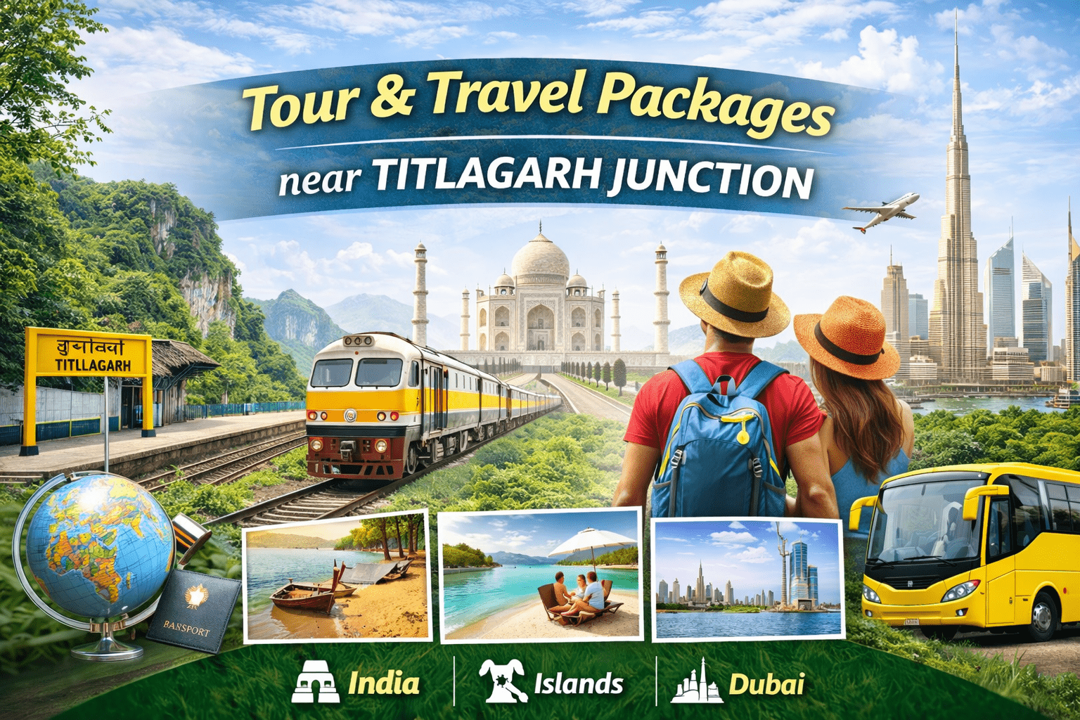 Tour & Travel Packages near Titlagarh Junction