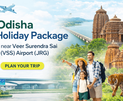Odisha Holiday Package near Veer Surendra Sai (VSS) Airport (JRG)
