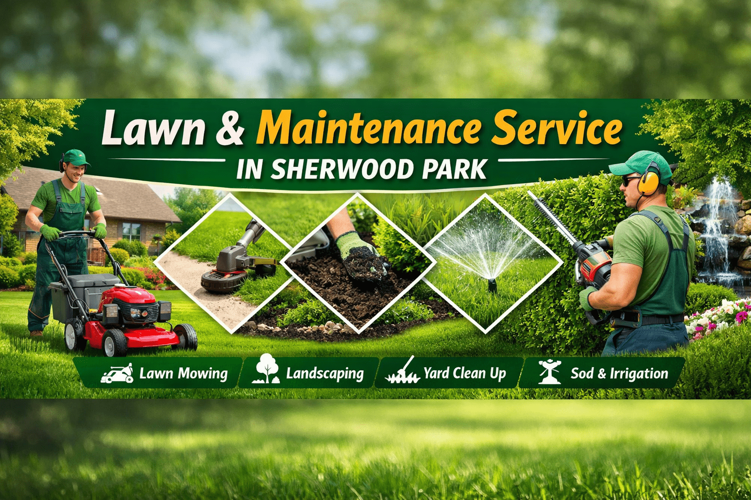 Lawn and Maintenance Service in Sherwood Park