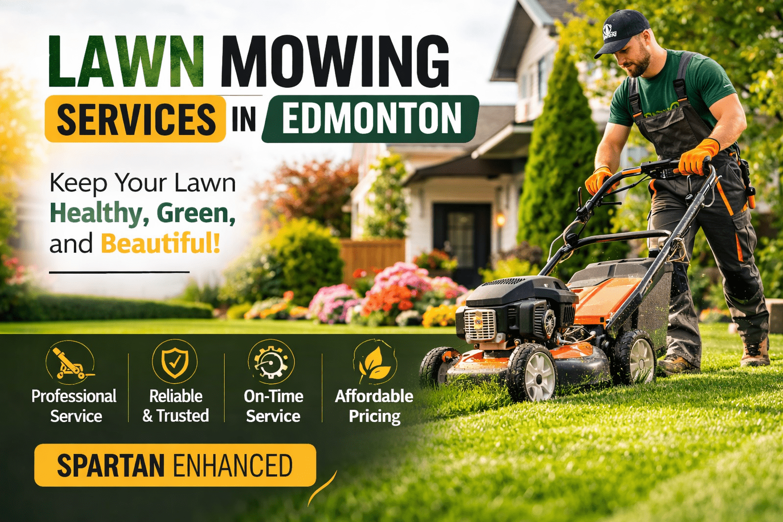 Lawn Mowing Services in Edmonton