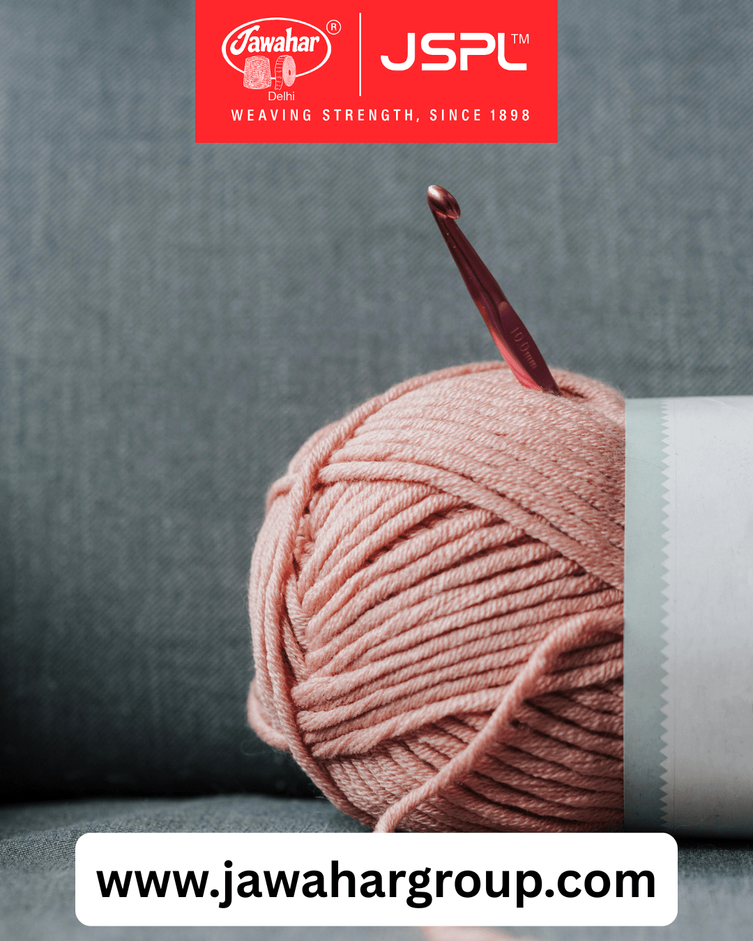 Polypropylene rope, webbing tape, and polyester yarn manufacturing by Jawahar Group in India