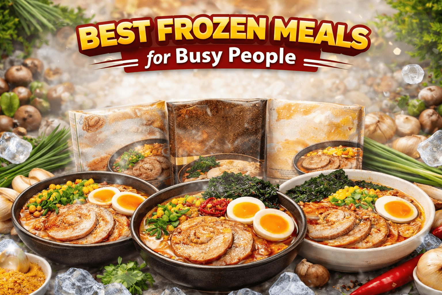 Best Frozen Meals for Busy People