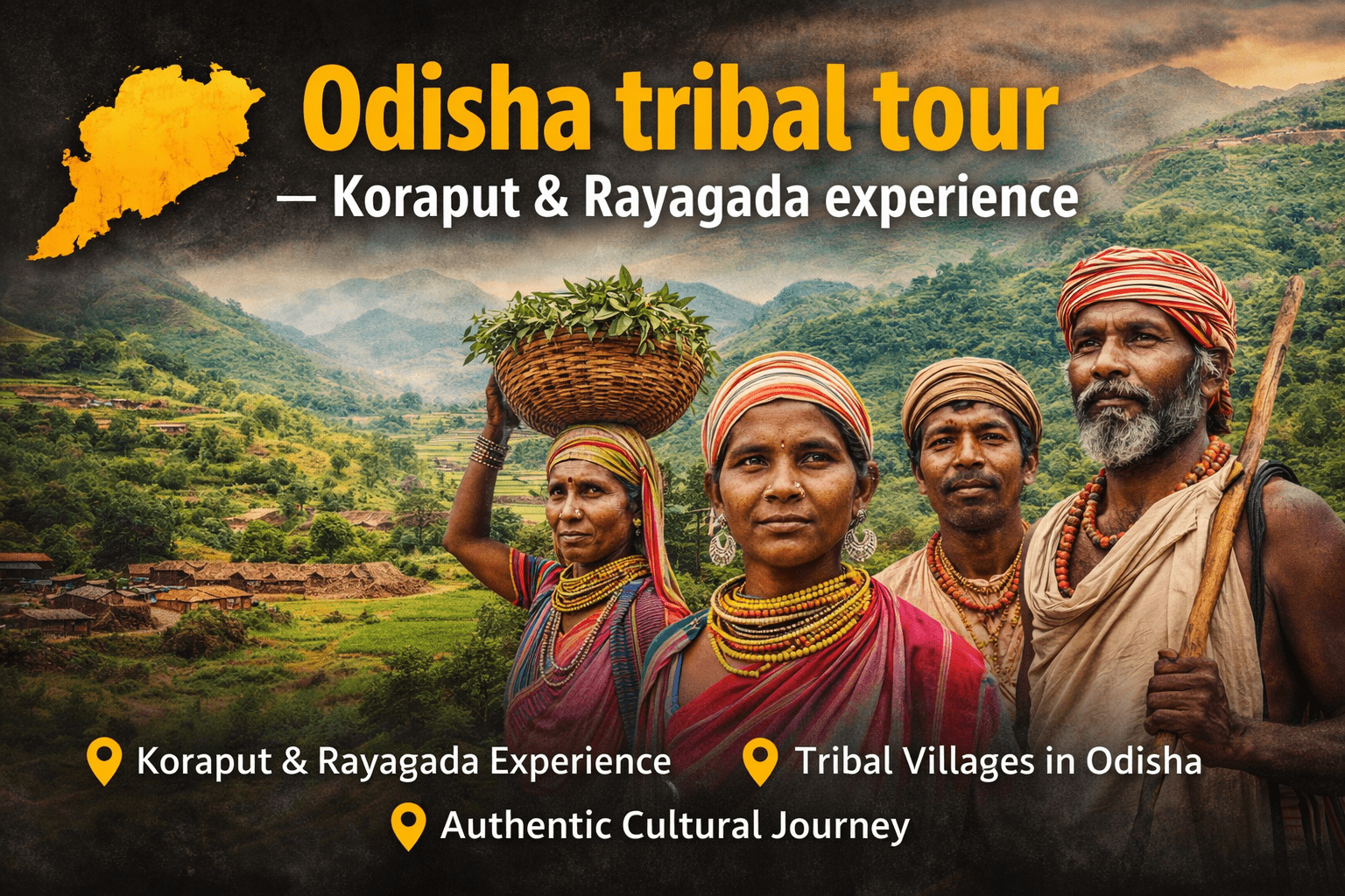 Odisha tribal tour - Koraput & Rayagada experience