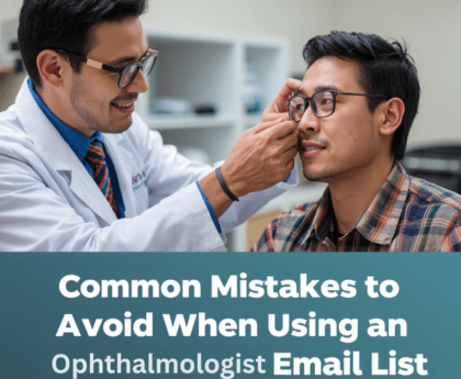 Common Mistakes to Avoid When Using an Ophthalmologist Email List