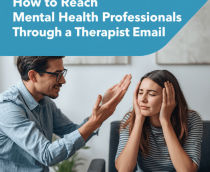 How to Reach Mental Health Professionals Through a Therapist Email List