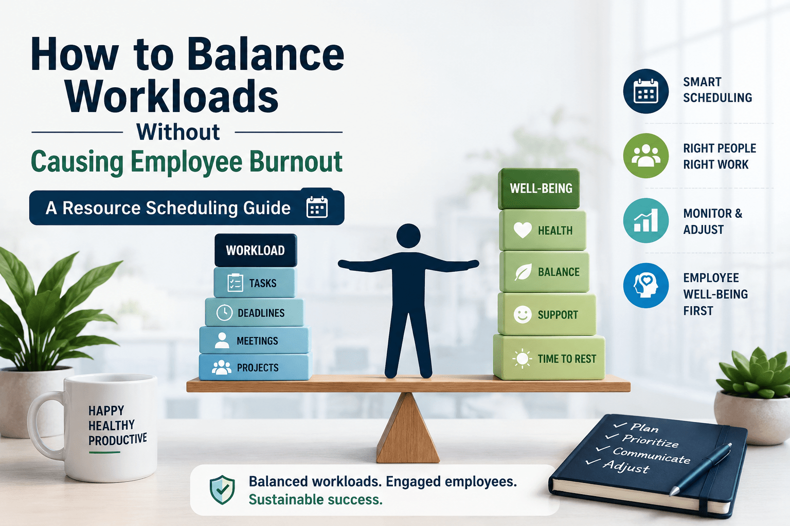 How to Balance Workloads Without Causing Employee Burnout
