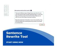 Common Mistakes to Avoid When Using a Sentence Rewrite Tool