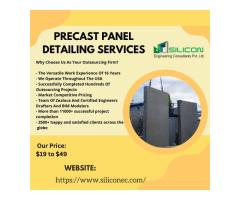 Precast Panel CAD Drafting Services in USA