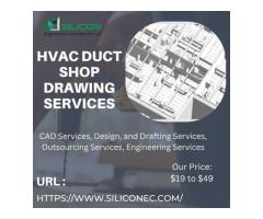 HVAC Duct Shop Design and Drafting Services in USA