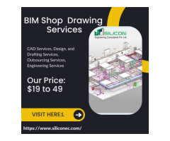 BIM Shop Drawing CAD Drafting Services in USA