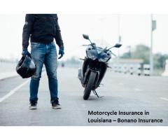 Motorcycle Insurance in Louisiana – Bonano Insurance