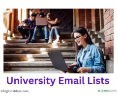 Get Access to Accurate University Email Lists for Effective Campaigns