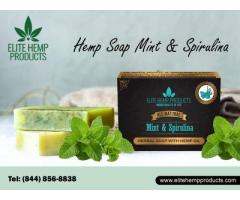 Rejuvenate Your Skin with Mint&Spirulina Soap|Elite Hemp Products