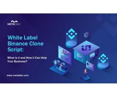 White-Label Binance Clone Script for your Crypto Exchange