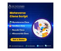 Metaverse Clone Script Development Company | Osiz Technologies