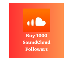 Buy 1000 SoundCloud followers at best price