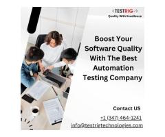 Boost Your software Quality With The Best Automation Testing Company