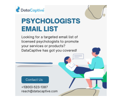 Buy High Quality Psychologist Email List