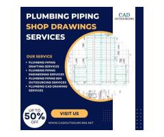 Plumbing Piping Shop Drawings Services Provider