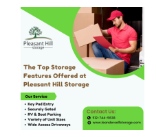 The Top Storage Features Offered at Pleasant Hill Self Storage