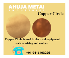Trusted Copper Circle Manufacturer