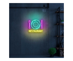 How custom logo neon signs can boost your restaurant business