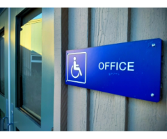 Benefits of ADA Braille Office Signs