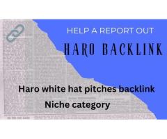 I will do high da haro backlink with haro pitches