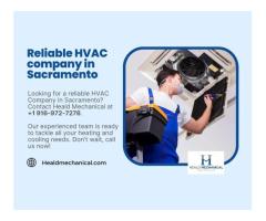 Reliable HVAC company in Sacramento