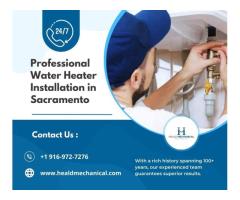 Expert Water Heater Installation in Sacramento