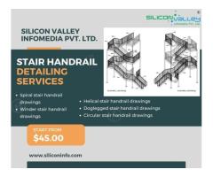 Stair Handrail Detailing Services - California, USA