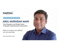 Arul Murugan Mani Joins Narwal's Leadership Team for Global Growth